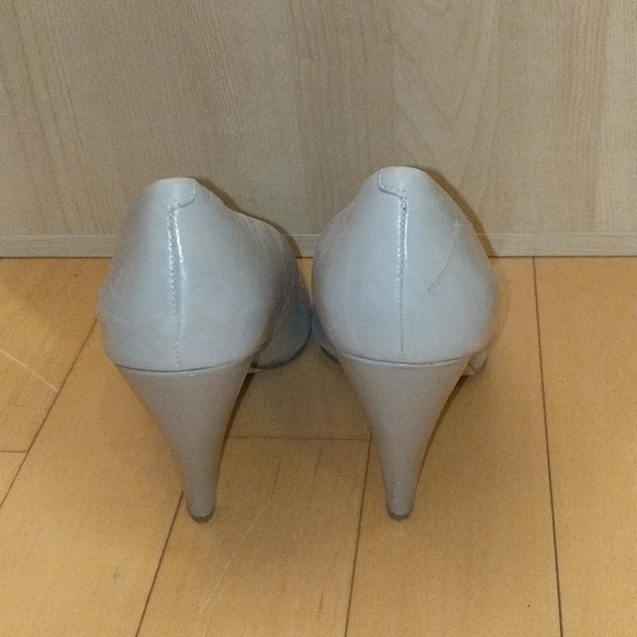Nine West peep toe heels size 7.5 - Picture 4 of 5